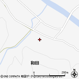 三重県熊野市五郷町和田302周辺の地図