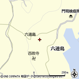山口県下関市六連島107周辺の地図