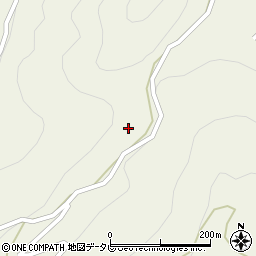 徳島県三好市池田町大利油田45周辺の地図