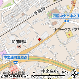 ガスト　伊予三島店周辺の地図