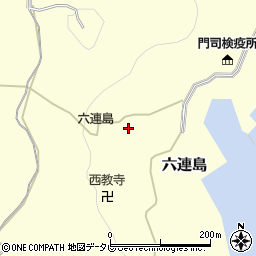 山口県下関市六連島106周辺の地図