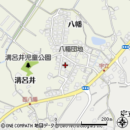 山口県光市岩田八幡1042-18周辺の地図