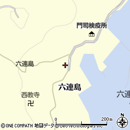 山口県下関市六連島94周辺の地図