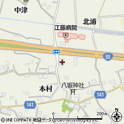 徳島県小松島市大林町北浦1-1周辺の地図