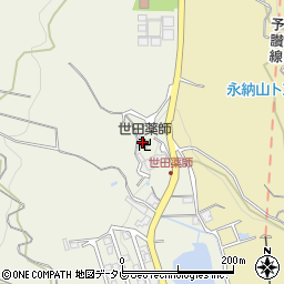 世田薬師周辺の地図