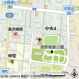 山陽小野田市須恵地域交流センター周辺の地図