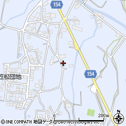 愛媛県今治市朝倉上2558-1周辺の地図