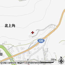 徳島県名西郡神山町神領北上角120周辺の地図