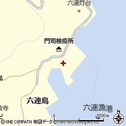 山口県下関市六連島668周辺の地図