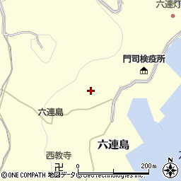 山口県下関市六連島52周辺の地図