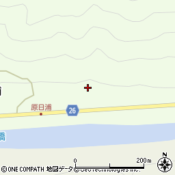 和歌山県日高郡日高川町原日浦144周辺の地図