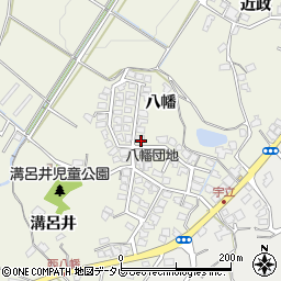 山口県光市岩田八幡周辺の地図