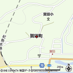 三重県尾鷲市賀田町周辺の地図