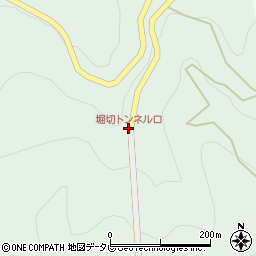 堀切トンネル口周辺の地図