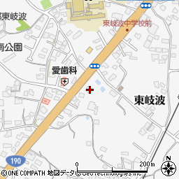 西中国信用金庫東岐波支店周辺の地図