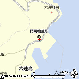 山口県下関市六連島662周辺の地図