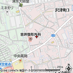Ｓｕｎｎｙ沢津周辺の地図