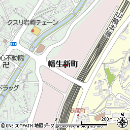 山口県下関市幡生新町周辺の地図