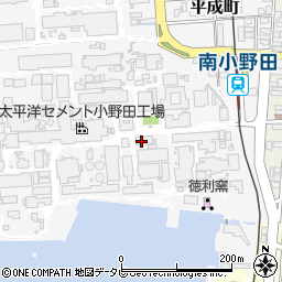 太平洋マテリアル株式会社　小野田工場製造部周辺の地図