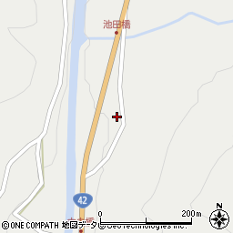 三重県熊野市飛鳥町大又761周辺の地図