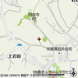 山口県光市岩田上岩田412周辺の地図