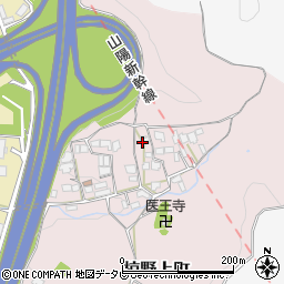 山口県下関市椋野上町周辺の地図