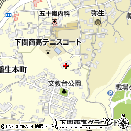 下関市立生野幼稚園周辺の地図