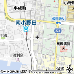 小野田本通南郵便局 ＡＴＭ周辺の地図