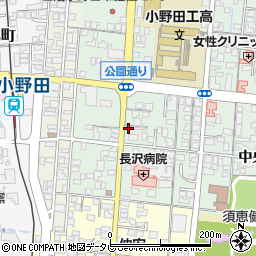小野田中央交通駐車場周辺の地図