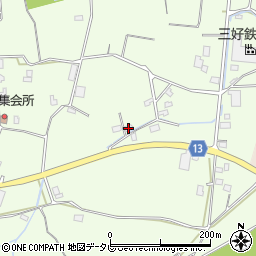 愛媛県四国中央市土居町蕪崎2780周辺の地図