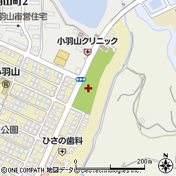 小羽山中央公園周辺の地図