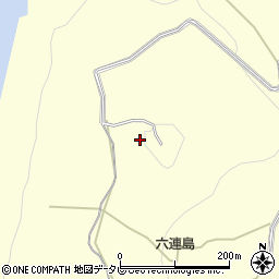 山口県下関市六連島501周辺の地図