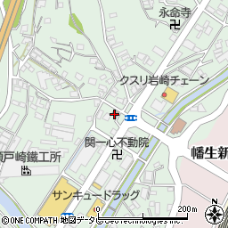 下関武久郵便局周辺の地図