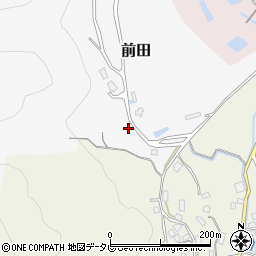 山口県下関市前田周辺の地図