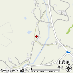 山口県光市岩田上岩田821周辺の地図