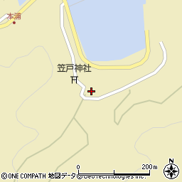 山口県下松市笠戸島187-2周辺の地図