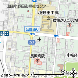 やまぐちパートナーズ（税理士法人）　小野田事務所周辺の地図