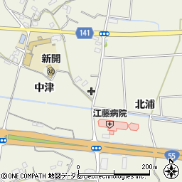 徳島県小松島市大林町中津47周辺の地図