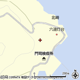 山口県下関市六連島613周辺の地図