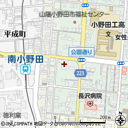 小野田典礼会館周辺の地図
