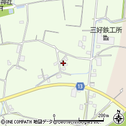 愛媛県四国中央市土居町蕪崎2808-1周辺の地図