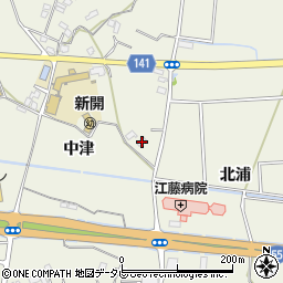 徳島県小松島市大林町中津50周辺の地図