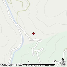 徳島県三好市山城町相川39周辺の地図