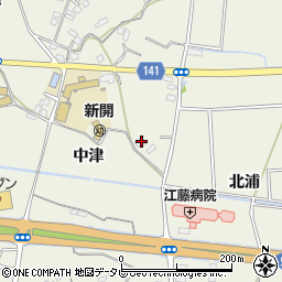 徳島県小松島市大林町中津45周辺の地図