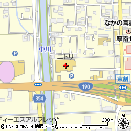 ニトリ宇部店周辺の地図