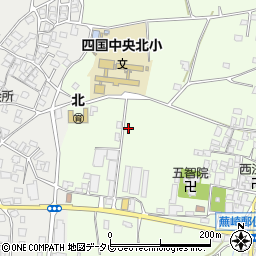 愛媛県四国中央市土居町蕪崎727-3周辺の地図