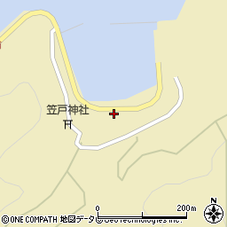 山口県下松市笠戸島157周辺の地図