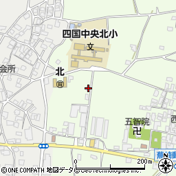 愛媛県四国中央市土居町蕪崎727周辺の地図