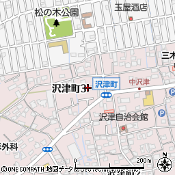 Ｄ－ｒｏｏｍ沢津周辺の地図