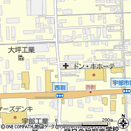 池田ハルク宇部営業所周辺の地図